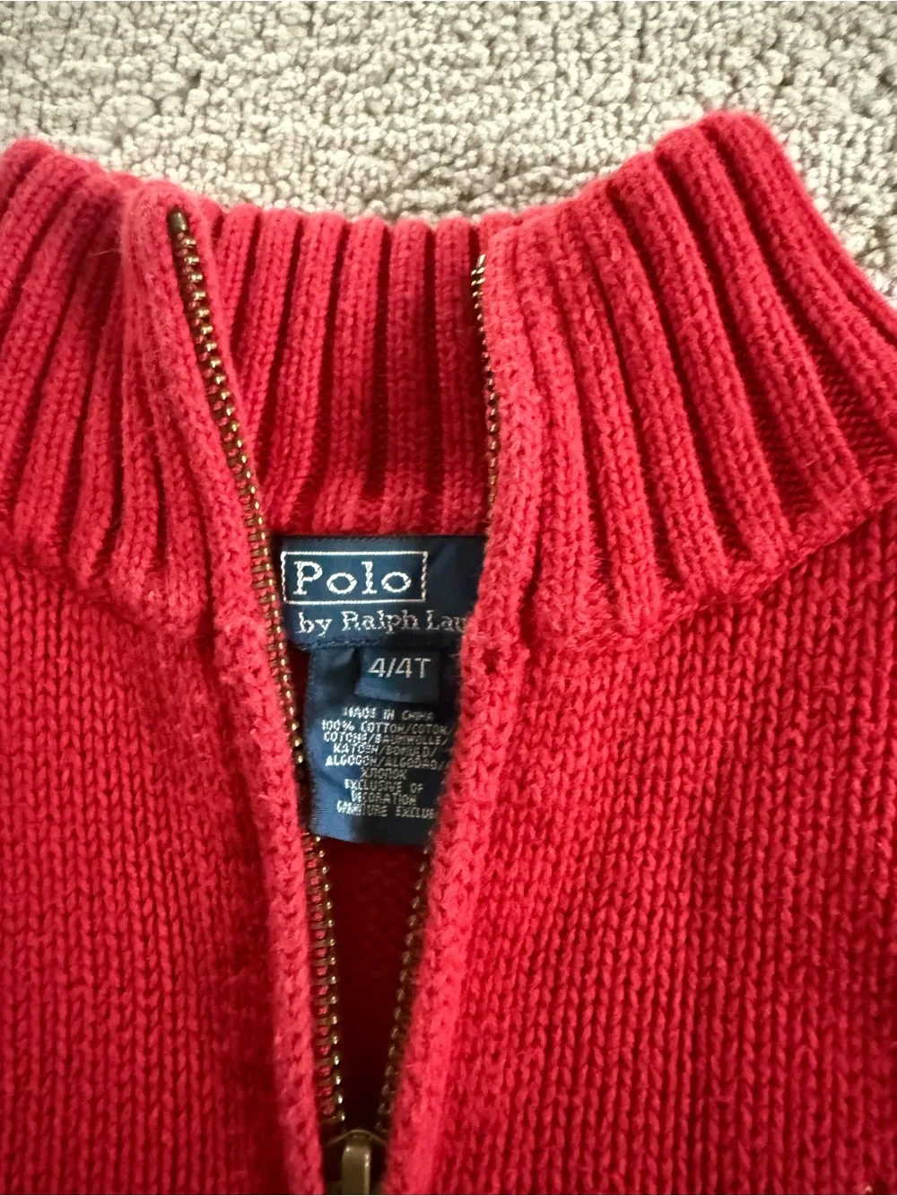 Polo Ralph Lauren boys clothes bundle Quilted Jacket shorts long sleeve 4